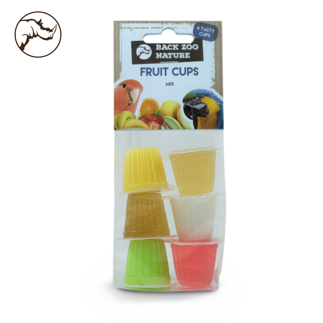 fruit cups confez 6 cups 110gr fruit mix - immagine 2