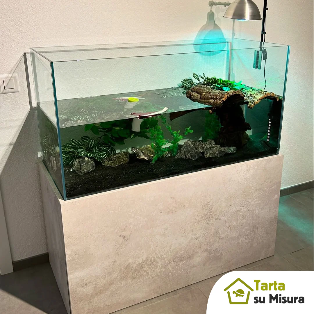 Acquario su misura per tartarughe d'acqua dolce - immagine 2