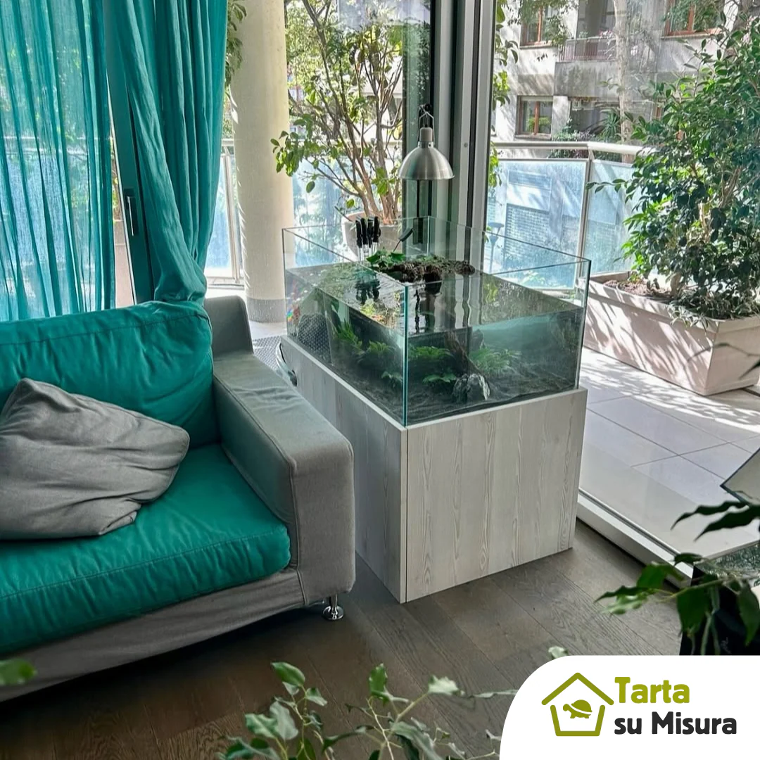 Acquario su misura per tartarughe d'acqua dolce - immagine 3