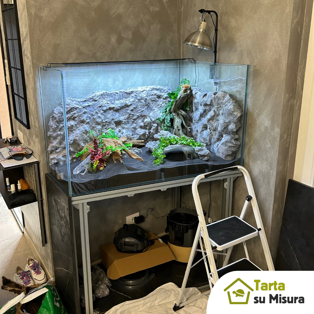 Acquario su misura per tartarughe d'acqua dolce - immagine 7