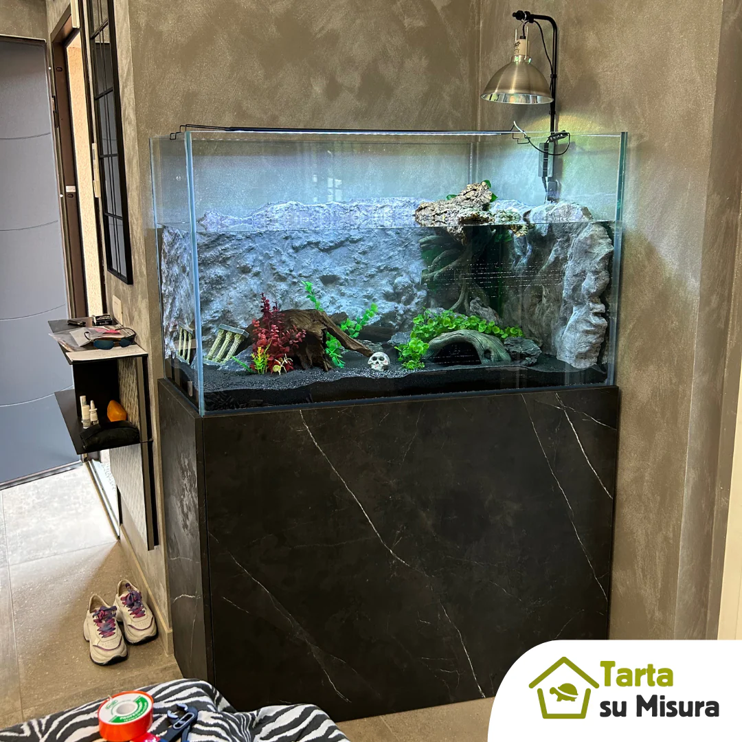 Acquario su misura per tartarughe d'acqua dolce - immagine 4