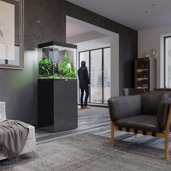 Aqua Tower 163 AQUATLANTIS Noir - Aquarium Équipé 133 L - immagine 4