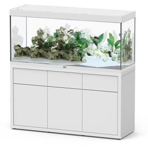 Sublime Ultra 150 x 50 AQUATLANTIS Blanc Laqué - Aquarium Equipé 419 L
