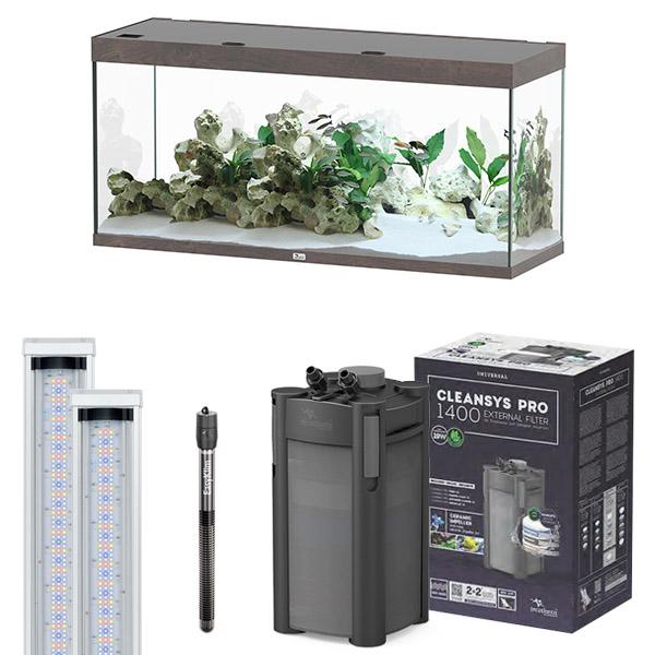 Sublime Ultra 150 x 50 AQUATLANTIS Chêne Sauvage - Aquarium Equipé 419 L - immagine 3
