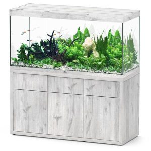 Sublime Ultra 150 x 60 AQUATLANTIS Chêne Blanc - Aquarium Equipé 545 L