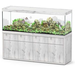 Sublime Ultra 200 x 60 AQUATLANTIS Chêne Blanc - Aquarium Equipé 676 L