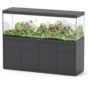 Sublime Ultra 200 x 60 AQUATLANTIS Gris Vésuve Laqué - Aquarium Equipé 676 L