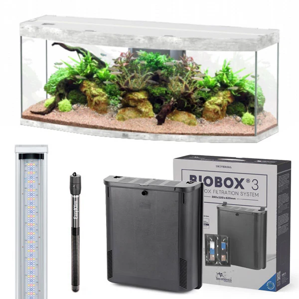 Sublime Ultra Horizon 150 AQUATLANTIS Béton - Aquarium Equipé 363 L - immagine 3