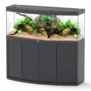 Sublime Ultra Horizon 150 AQUATLANTIS Gris Vésuve Laqué - Aquarium Equipé 363 L