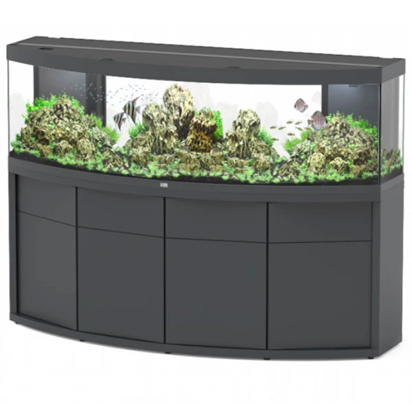 Sublime Ultra Horizon 200 AQUATLANTIS Gris Vésuve Laqué - Aquarium Equipé 573 L - immagine 2