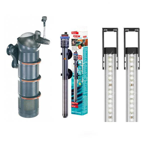 Aquarium Équipé Vivaline LED 150 Combi Blanc EHEIM - 2 x 7,7W - immagine 3