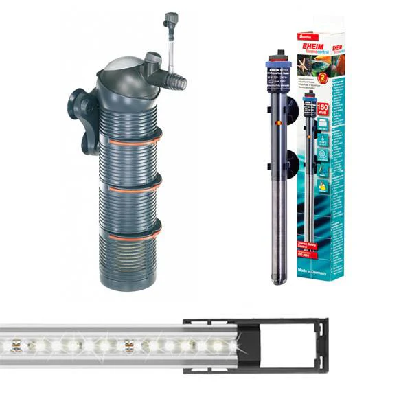 Aquarium Équipé Vivaline LED 180 Combi Chêne Gris Bronze EHEIM - 13,5W - immagine 3