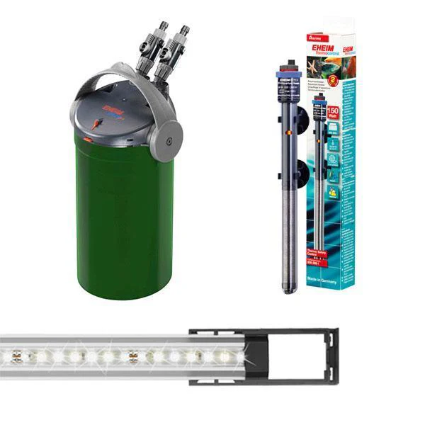 Aquarium Équipé Vivaline LED 240 Combi Chêne Gris Bronze EHEIM - 16,5W - immagine 3