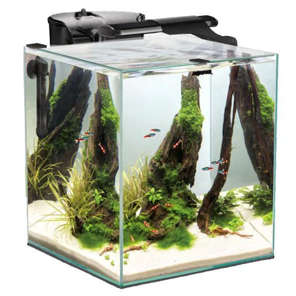 Nano-Aquarium Fish & Shrimp Set Duo 35 Équipé AQUAEL Noir - 49L - immagine 2
