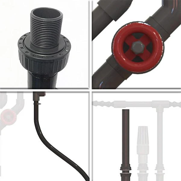 Peninsula 6025 Noir WATERBOX - Aquarium Marin 527 L - immagine 6