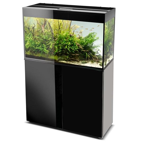 Aquarium Glossy 80 Day & Night Noir Laqué LED AQUAEL - 125L - immagine 2