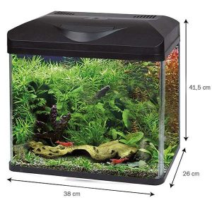 Aquarium Laguna 40 Noir Équipé AMTRA - 30L