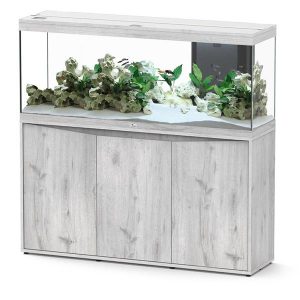 Splendid Ultra 150 AQUATLANTIS Chêne Blanc - Aquarium Equipé 298 L