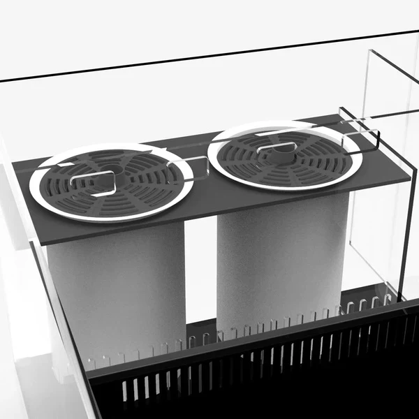 Reef LX 290.6 Noir WATERBOX - Aquarium Récifal 810 L - immagine 9