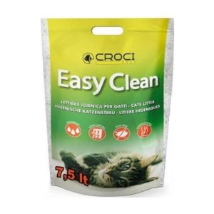 lettiera al silicio easy cleaner 7,5lt ( la confezione contiene 4sacchi da 7,5lt) 30lt