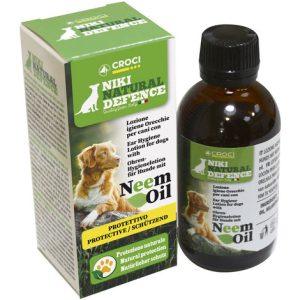 CROCI NATURAL DEFENCE LOZIONE ORECCHIE OLIO DI NEEM 50ML X CANI