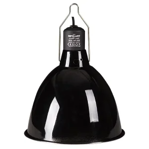 Dôme Réflecteur Profond Noir REPTIZOO - Max. 200W