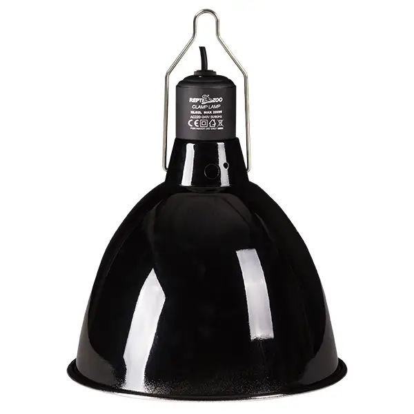 Dôme Réflecteur Profond Noir REPTIZOO - Max. 200W