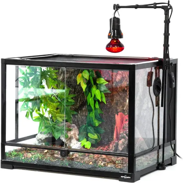 Dôme Réflecteur Profond Noir REPTIZOO - Max. 200W - immagine 3