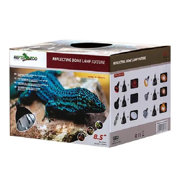 Dôme Réflecteur Profond Noir REPTIZOO - Max. 200W - immagine 9