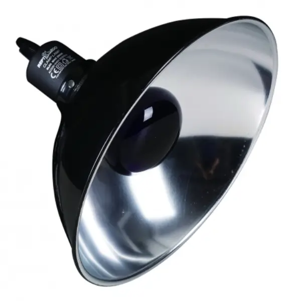 Dôme Réflecteur Large Noir REPTIZOO - Max. 200W - immagine 3