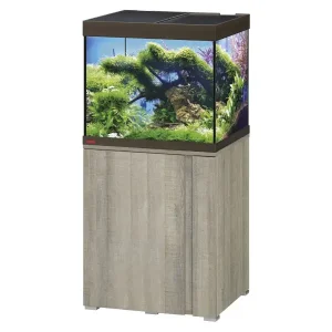 Aquarium Équipé Vivaline LED 150 Combi Chêne Gris Bronze EHEIM - 2 x 7,7W