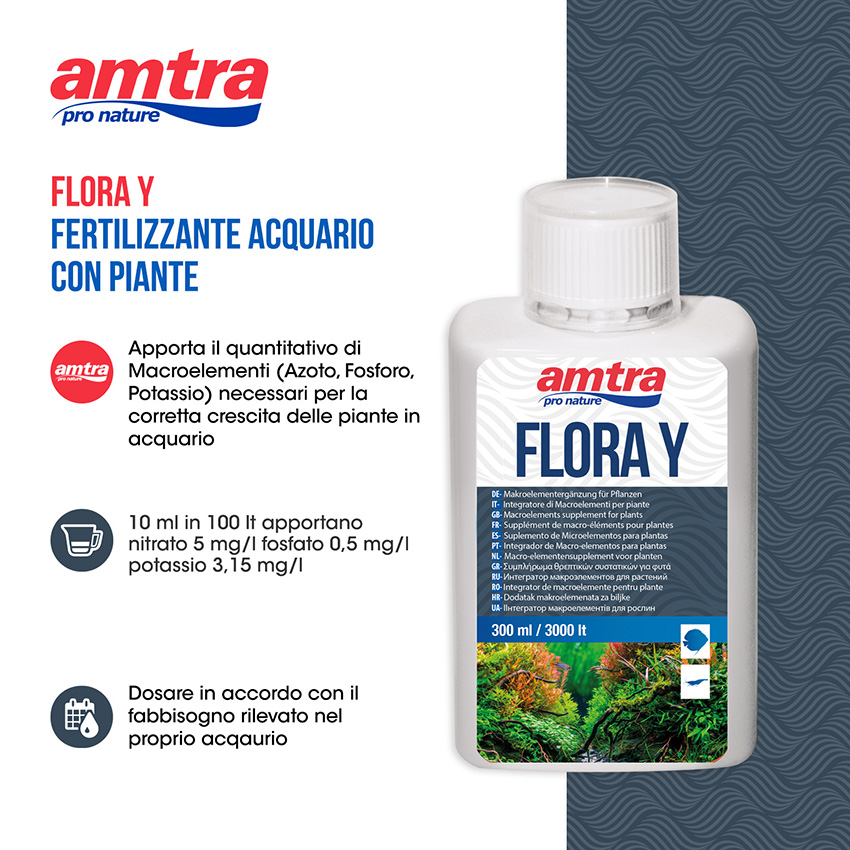FERTILIZZANTE ACQUARIO CON PIANTE – AMTRA FLORA Y - immagine 5
