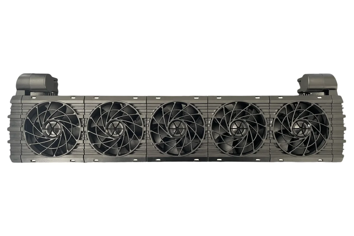 ISTA - Gruppo di raffreddamento inclinabile a 5 ventole 12V - immagine 2