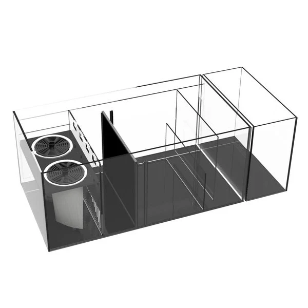 Infinia Reef 150.4 Noir WATERBOX - Aquarium Récifal 400 L - immagine 7