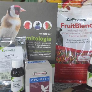 kit estivo per pappagalli medi e grandi – prevenzione alimentare e salute PRIMAVERA/ ESTATE