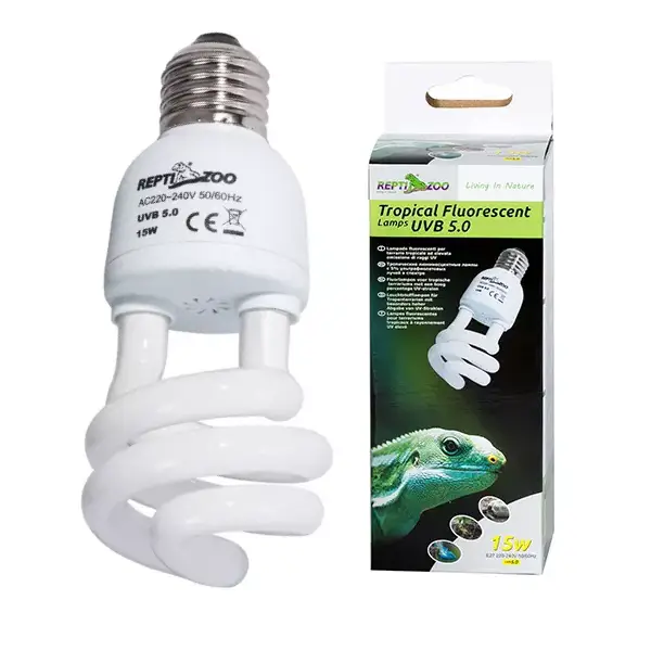Lampe Tropical Fluorescent UVB 5.0 REPTIZOO - 15W - immagine 3