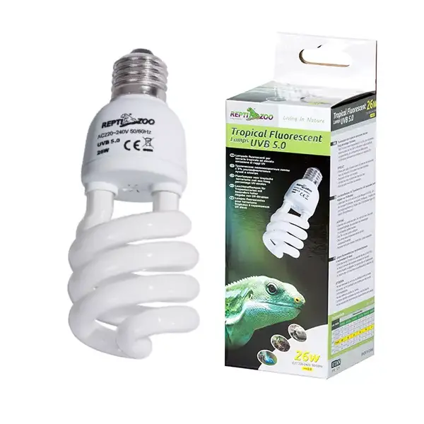 Lampe Tropical Fluorescent UVB 5.0 REPTIZOO - 26W - immagine 3