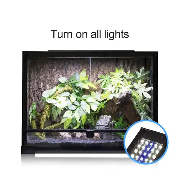 Rampe LED Lighting Hood REPTIZOO - 15W - immagine 6