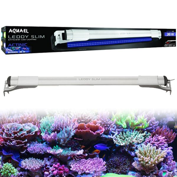 Éclairage LED Leddy Slim Actinic AQUAEL - Blanc 36W