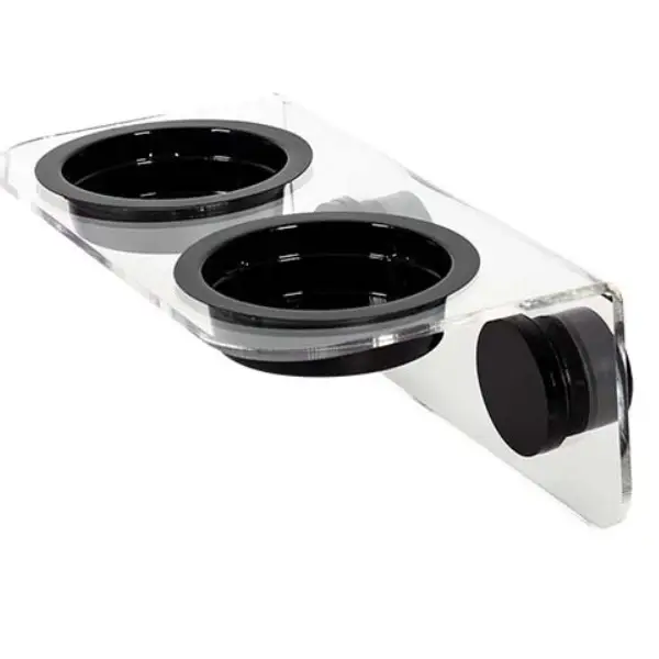 Mangeoire Double Translucide REPTIZOO - 15 cm - immagine 4