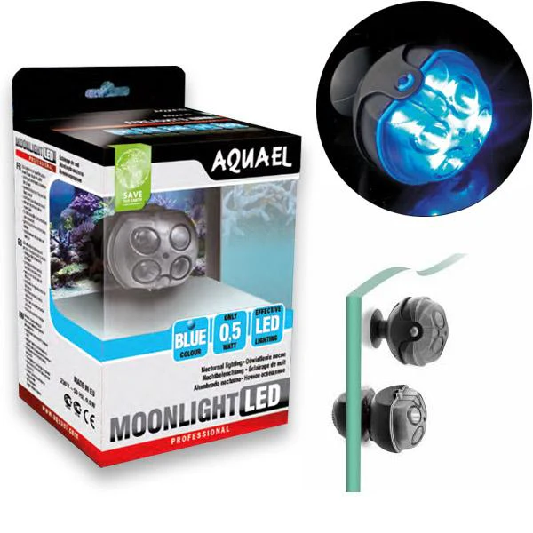 Spot Submersible LED Bleu Moonlight - AQUAEL - immagine 2