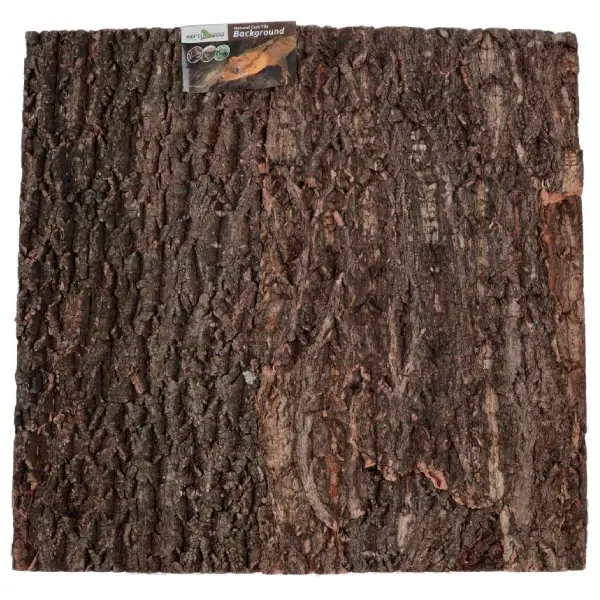 Plaque de Fond en Liège Natural Cork Tile REPTIZOO - 60 x 60 cm