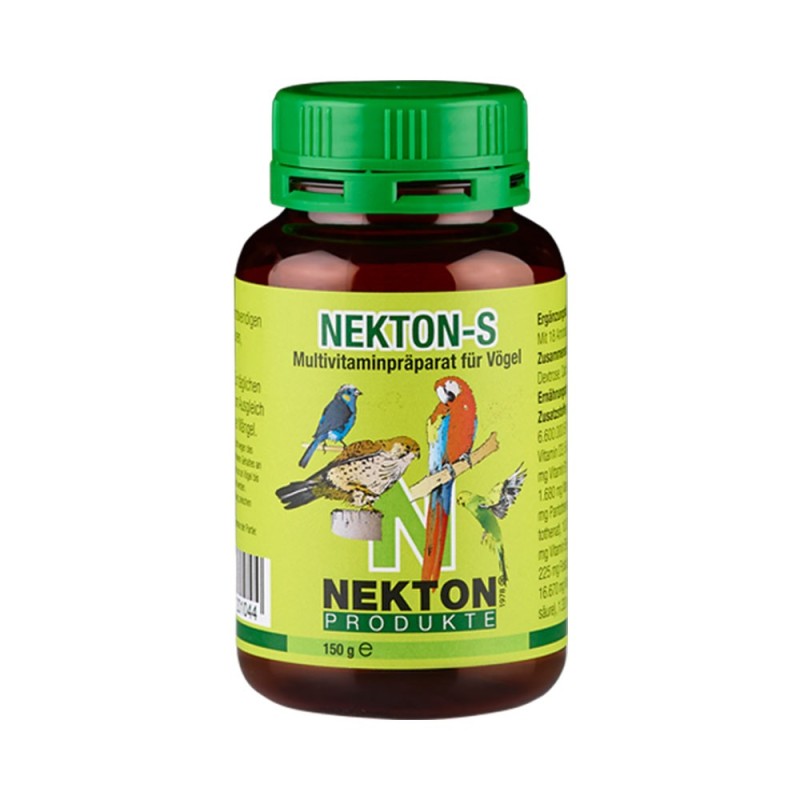Nekton S – 35GR Multivitaminico specifico per uccelli domestici e pappagalli - immagine 2