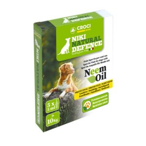 Niki Natural Defence Cane oltre i 10 kg Spot-On Neem 5x5ml