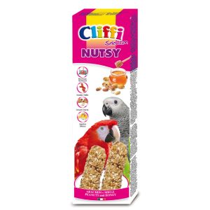Sticks pappagalli con miele e arachidi “nutsy” 150 g/CON VITAMINE