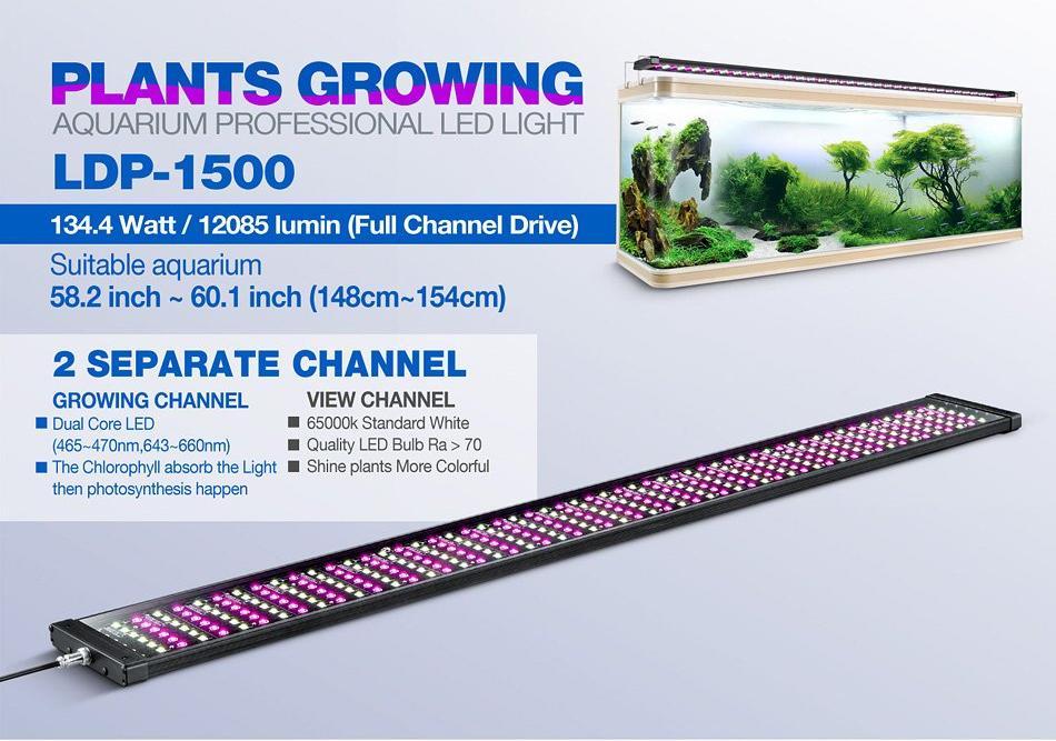 Rampe LED eau douce LICAH - LDP-1500