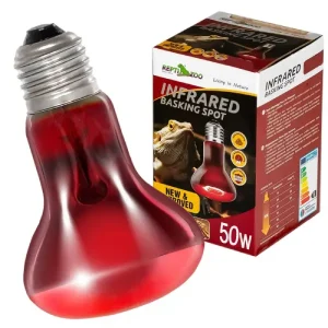Infrared Basking Spot REPTIZOO - Lampe Chauffante Infrarouge 50W