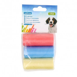 SACCHETTI IGIENICI  NOBLEZA CONF. 3 ROTOLI  ( IMBALLO 5 CONFEZIONI 15ROTOLI)