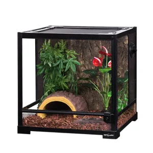 Terrarium REPTIZOO Démontable et Étanche - 45 x 45 x 45 cm