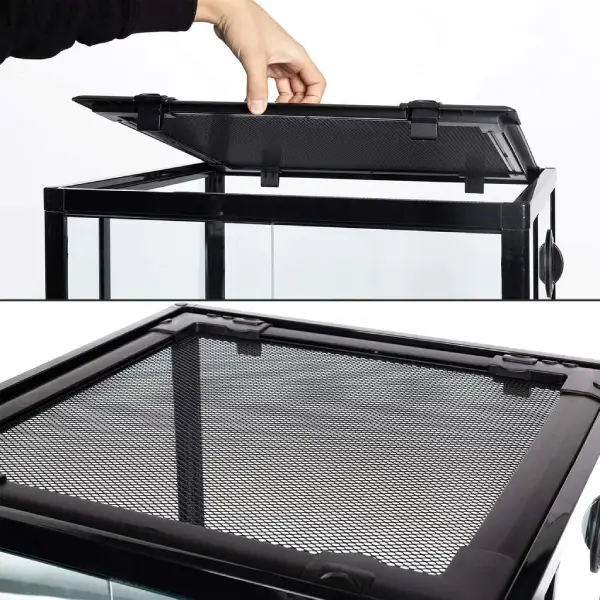 Terrarium REPTIZOO Démontable et Étanche - 45 x 45 x 60 cm - immagine 4